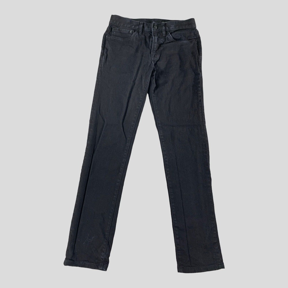 Outerknown Jeans Mens‎ 28x30 Ambassador Slim Fit Black Dark Wash Denim